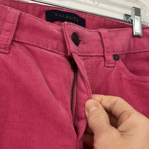 Super Cute Pink Corduroy Talbots Pants - Picture 5 of 13